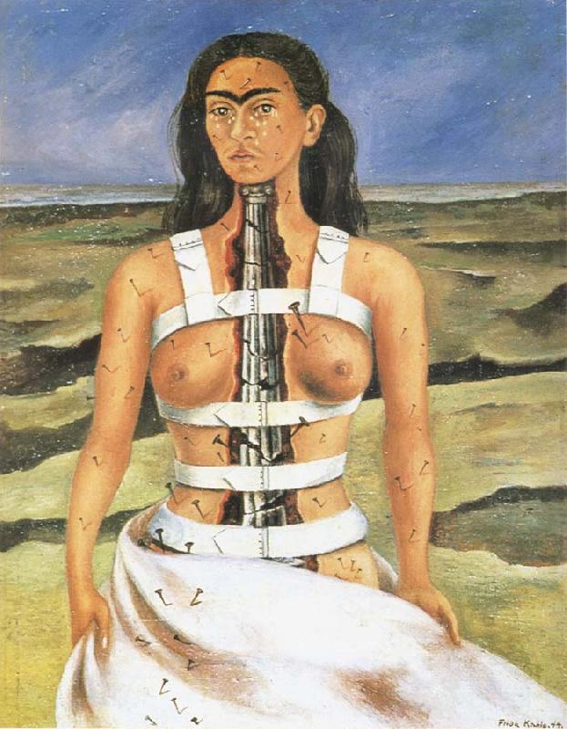 Frida Kahlo The Broken Column oil painting image